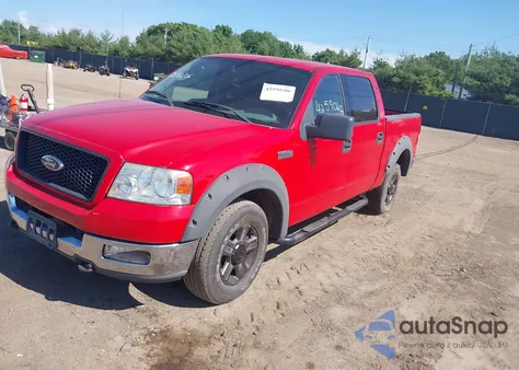 2004 Ford F150 Supercrew z USA, uszkodzony, nr VIN 1FTPW14534KD07889